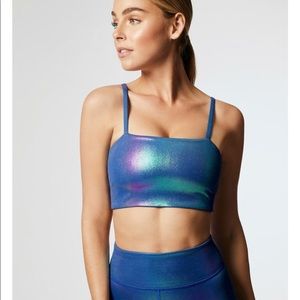 Carbon38 Luminous Bra in Peacock